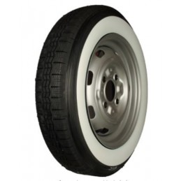 135R400 (135SR400) 73S TT  MICHELIN X FLANC BLANC 50MM