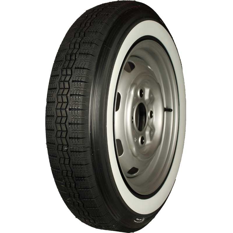 Pneu Michelin X 125R400 69S Tube Type (TT) - Flanc Blanc 40 mm (1,6")