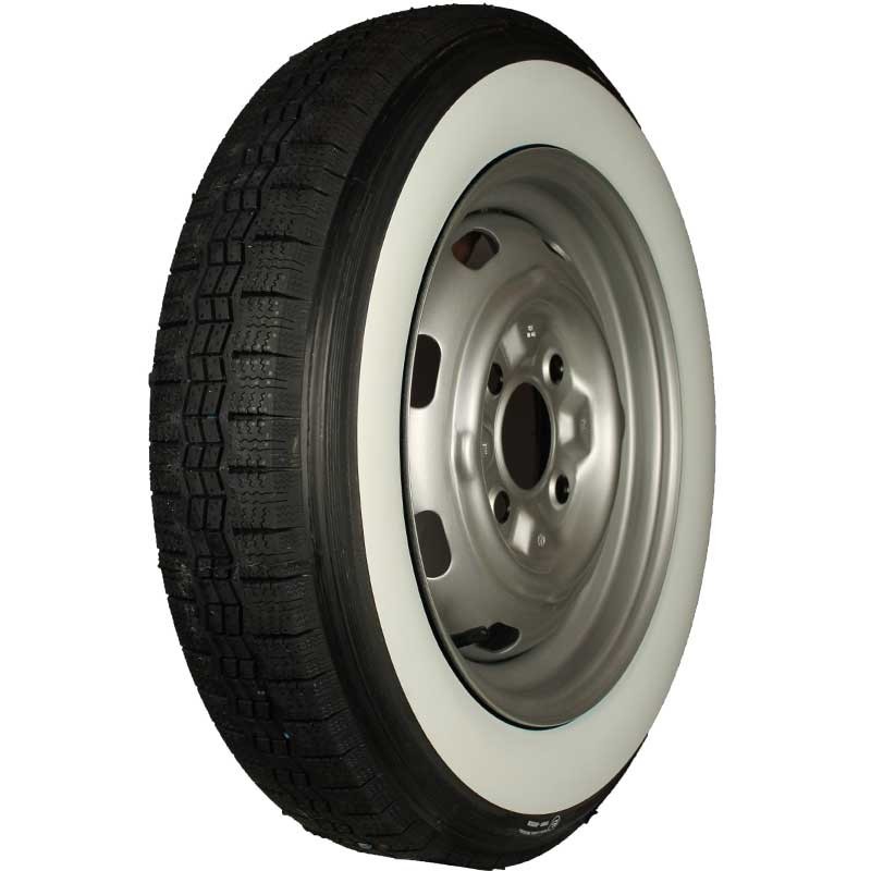 Pneu Michelin X 125R400 69S Tube Type (TT) - Flanc Blanc 50 mm (2")