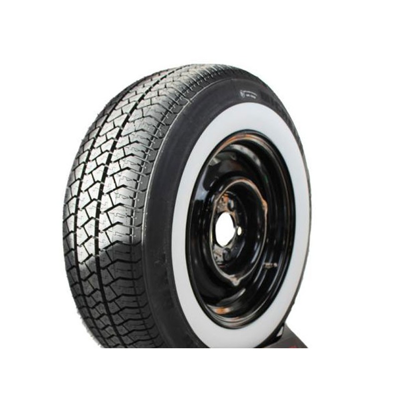 185HR14 90H TL Michelin MXV-P FLANC BLANC 25 MM (185R14)