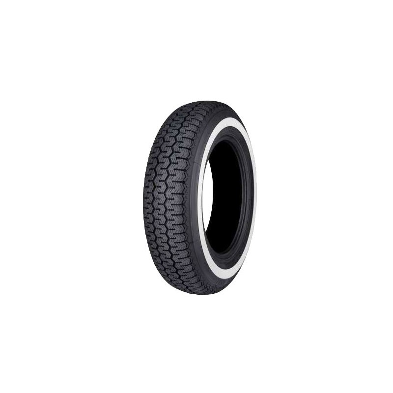 Tyre Michelin XZX 165R15 86S TL - Whitewall 28 mm